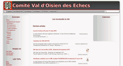 Desktop Screenshot of echecs95.com