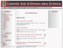 Tablet Screenshot of echecs95.com